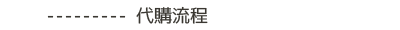 代購流程